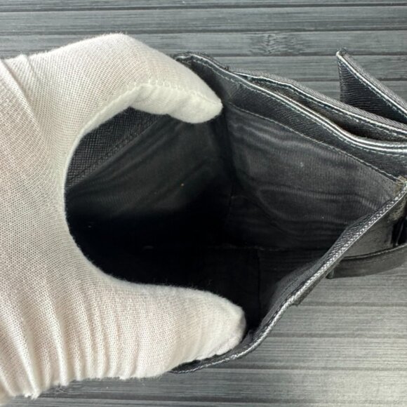 Prada Nylon Snap Wallet Black Authentic|Used - Picture 4 of 5